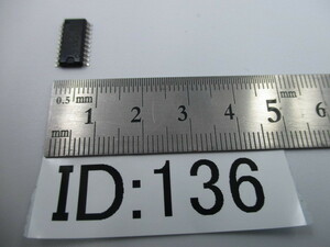 ID:136 未使用 長期保管品　オクタルバストランシーバ　HD74LV245A　5個セット