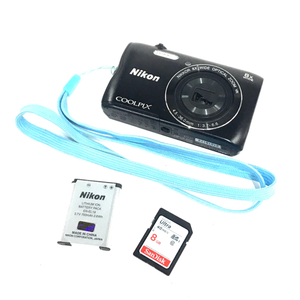 Nikon COOLPIX A300 4.5-36.0mm 1:3.7-6.6 コンパクトデジタルカメラ ブラック