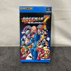 J 新品未使用品 ロックマン7 宿命の対決! ROCKMAN7 カプコン CAPCOM SFC スーパーファミコン 店舗在庫品