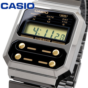 CASIO カシオ 腕時計 メンズ レディース チープカシオ チプカシ 海外モデル F-100復刻モデル デジタル A100WEGG-1A2