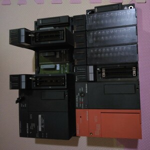 三菱電機 シーケンサ PLC 中古品 A1SJHCPU A1SX42 A1SY42 A1SX42 A1SY40×３