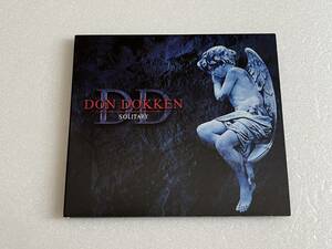 ドン・ドッケン　DON DOKKEN　Solitary　輸入盤　アコースティックソロアルバム　2020年発売　トニー・フランクリン ヴィニー・カリウタ