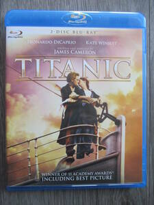 タイタニック TITANIC●Blu-ray2枚組●レオナルド・ディカプリオ●ケイト・ウィンスレット●ジェームズ・キャメロン●新品同様極美品