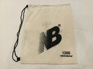 非売品 国内正規品 シューズバッグ 新品 長期保管品 NEW BALANCE 1300 袋 バッグ エコバッグ ショルダー ニューバランス 保存袋