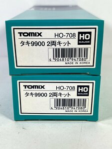 2-31＊HOゲージ TOMIX HO-708 タキ9900 タンク貨車 2両キット トミックス 鉄道模型(ast)