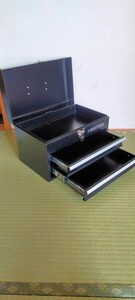 アストロプロダクツ 工具箱 2段コンパクトツールボックス　ブラック　黒色