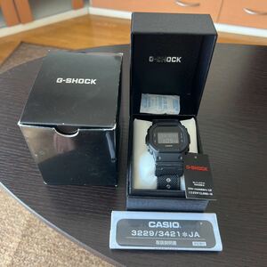 CASIO G-SHOCK DW-5600BBN・腕時計