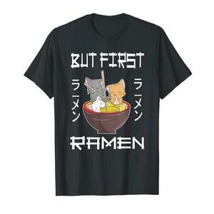 ◆送料無料 ラーメン猫のおまじない漫画ギフト Tシャツ ●数量限定