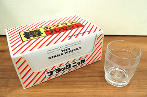 未使用 保管品 ニッカ ウィスキー ブラックニッカ 樽のグラス プレゼント ウヰスキー NIKKA WHISKY 6個 レトロ 樽型 札幌市
