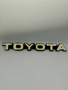 【美品】 ランクル40 エンブレム TOYOTAロゴ トヨタ 純正 ランドクルーザー40