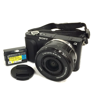1円 SONY NEX-3N E 3.5-5.6/PZ 16-50 OSS ミラーレス一眼 カメラ レンズ ソニー L251016