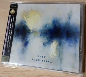 【美品CD】江澤茜『THAW』ハイレゾ音源ダウンロード特典付き SAX アルト サックス JAZZ ジャズ 女流 TRIO トリオ ビバップ モダン 高音質