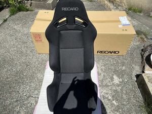 レカロ　RECARO SR-7 GK100 (セミバケットシート) カムイ×グラスメッシュ生地 ブラック×ブラック　(レカロ正規品)　美品