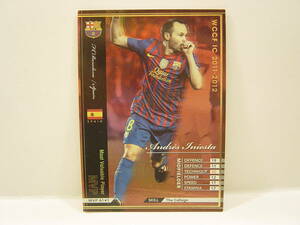 WCCF 2011-2012 MVP アンドレス・イニエスタ　Andres Iniesta 1984 Spain FC Barcelona 11-12 UEFA Player of the Year