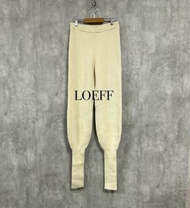 ★ LOEFF ロエフ　ウールアゼソックスパンツ 2WAY レディース