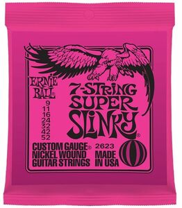 アーニーボール ERNIE BALL 2623 7-String Super Slinky 7弦エレキギター弦