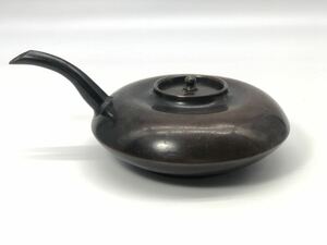 時代物　重さ約431g 中国美術　文房用具　硯滴　(水滴，墨滴）古玩 銅製　墨入れ　アンティーク　コレクション　書法　書道　　A1