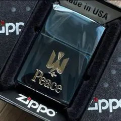 【未使用品】zippo 1993年 vintage ＪＴ懸賞 ピースブルーチタン