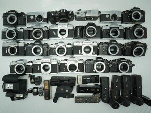 ★MF一眼など★MIRANDA/YASHICA/PETRI/OLYMPUS/Konica/FUJICA/CONTAX/ 等 計:35点まとめ【ジャンク品】29986