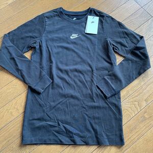 新品 NIKE ナイキ 160cm L 長袖Tシャツ DM4915-010 ブラック キッズ