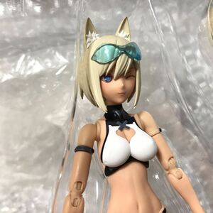 『G.N.PROJECT』第1.5弾 WOLF-001 水着素体・武装セット 1/12 完成品アクションフィギュア蝸之殼 裸足パーツ付き 欠品あり