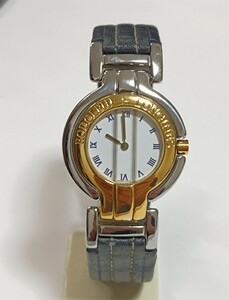 稼働品 RODOLPHE by LONGINES レディース腕時計 白色ローマ数字文字盤 