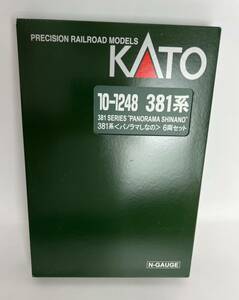 KATO Nゲージ 381系 パノラマしなの 6両セット 10-1248 鉄道模型 電車
