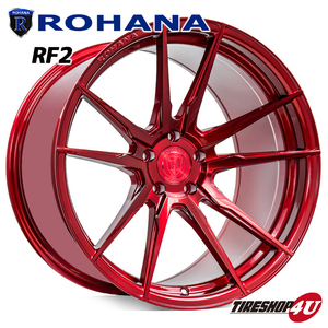 4本セット ロハナ Rohana RFX2 20x10.0J +25 10J 20x11.0J +28 11J 5/112 GR レッド LIONHART LH-FIVE 275/35R20 285/35R20 BMW