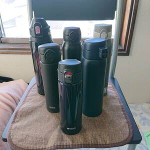  大人気！ THERMOS サーモス　象印　タイガー　アトラス　カインズ　水筒　まとめて６本　1.0L 0.8L 0.75L 0.5L ☆美品 