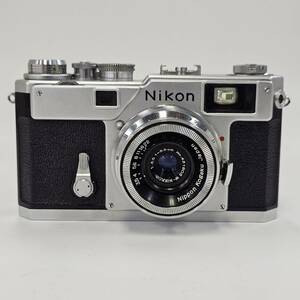 E30007(062)-620/NT25000　フィルムカメラ　Nikon　ニコン　NIPPON KOGAKU TOKYO　1:3.5　f＝3.5㎝　No.431903　W-NIKKOR・C