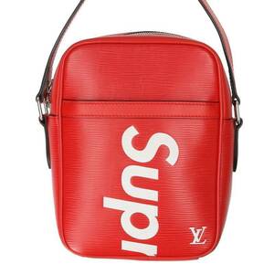 シュプリーム ルイヴィトン SUPREME LOUISVUITTON 17W LV Danube PM サイズ:PM エピレザーショルダーバッグ 中古 OM10