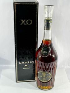 ◇1円 ★ 【未開栓】 CAMUS カミュ XO ロングネック コニャック ブランデー 古酒 箱付 700ml40%