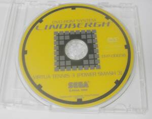 SEGA セガ LINDBERGH VIRTUA TENNIS 3 パワースマッシュ3 DVD-ROM ディスク DVP-0005B