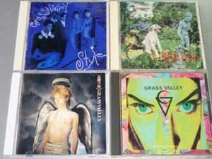 CD GRASS VALLEY アルバム4枚セット グラスバレー STYLE/LOGOS 行/瓦礫の街/at GRASS VALLEY
