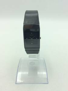 T10◇【QZ/不動品】RADO ラドー DIASTER ダイアスター 204.0320.3 スクエア 2針 ジュビリー レディース ベルト純正品 現状品 ◇