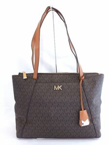 MICHAEL KORS マイケルコース シグネチャー　ショルダーバッグ　トートバッグ ブラウン