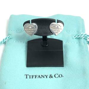 Tiffany ティファニー ピアス リターントゥ ハート ダイヤ AG925 シルバー ダイヤモンド