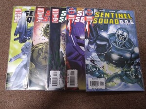 Sentinel Squad One/センチネル・スクアッド・ワン　 Xメン コンプリートセット 5冊 #1～#5 X-Men エックスメン アメコミ 