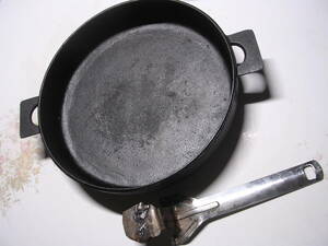 スタ南部鉄器　鍋　フライパン　ハンドル付き　すき焼き　お好み焼き　焼きそば　