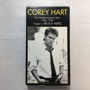 zvd-02♪COREY HART Complete Aquarius Years: 1983-1990 [VHS] ビデオ 80分　 1998/12/1