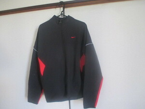 S ■NIKE ナイキ THERMA-FIT★ジップアップジャケット★黒★USA古着　