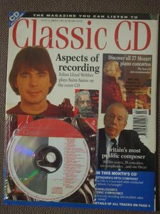 Classic CD Issue 11 March 1991 クラシック音楽専門誌　◆ ジャンク品 ◆