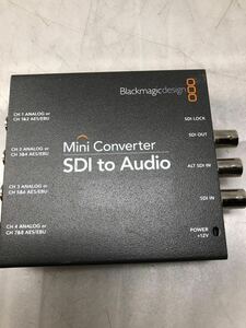 Blackmagic Design ブラックマジックデザイン Mini Converter SDI to Audio