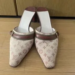 LOUIS VUITTON ミニキャンバス　ミュール