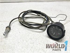 Omori オオモリ 52Φ 機械式 水温計 イルミ点灯OK WATER TEMP 電装品 追加メーター 旧車 当時物