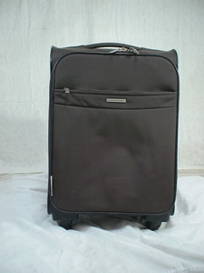 2302　VALENTINO VISCANI　ブラウン 　スーツケース　キャリケース　旅行用　ビジネストラベルバック