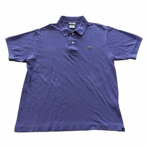 LACOSTE ラコステ 5191L 半袖ポロシャツ パープル 4