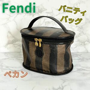 ★正規品 美品★FENDI フェンディ バニティ バッグ ペカン