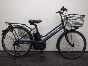 中古電動アシスト自転車 １円売切り!!機関良好 パナソニック　ティモS　 【大阪・兵庫・京都・奈良】は送料3800円でお届け!!