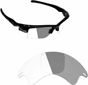 処分価格！！★オークリー ファストジャケットXL用 カスタム調光レンズ 新品 Oakley Fast Jacket XL photochromic